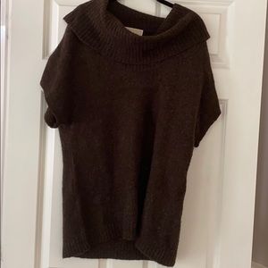 Michael kors short sleeve wool sweater